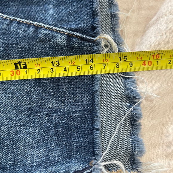 Blank NYC Womens Jean Skirt Size 27 Blue Unfaithful Denim Mini - Picture 7 of 10